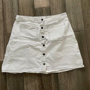 Kimchi Blue striped skirt